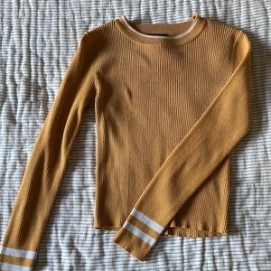 Yellow Forever 21 Sweater